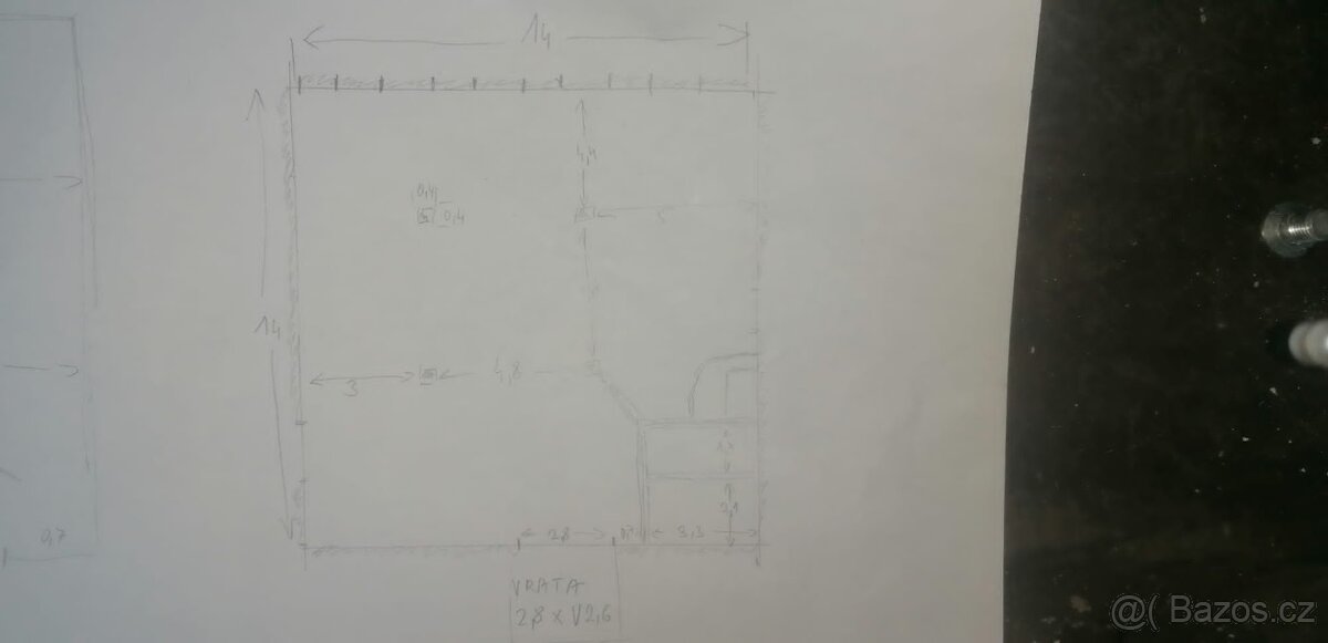 Pronájem dílny 13x14 m, Letovice