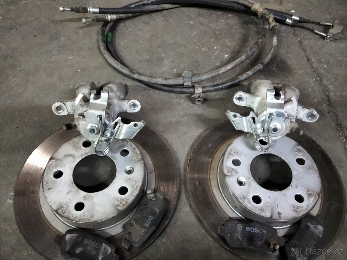 Zadní brzdy Opel Astra, Combo, Meriva, Zafira