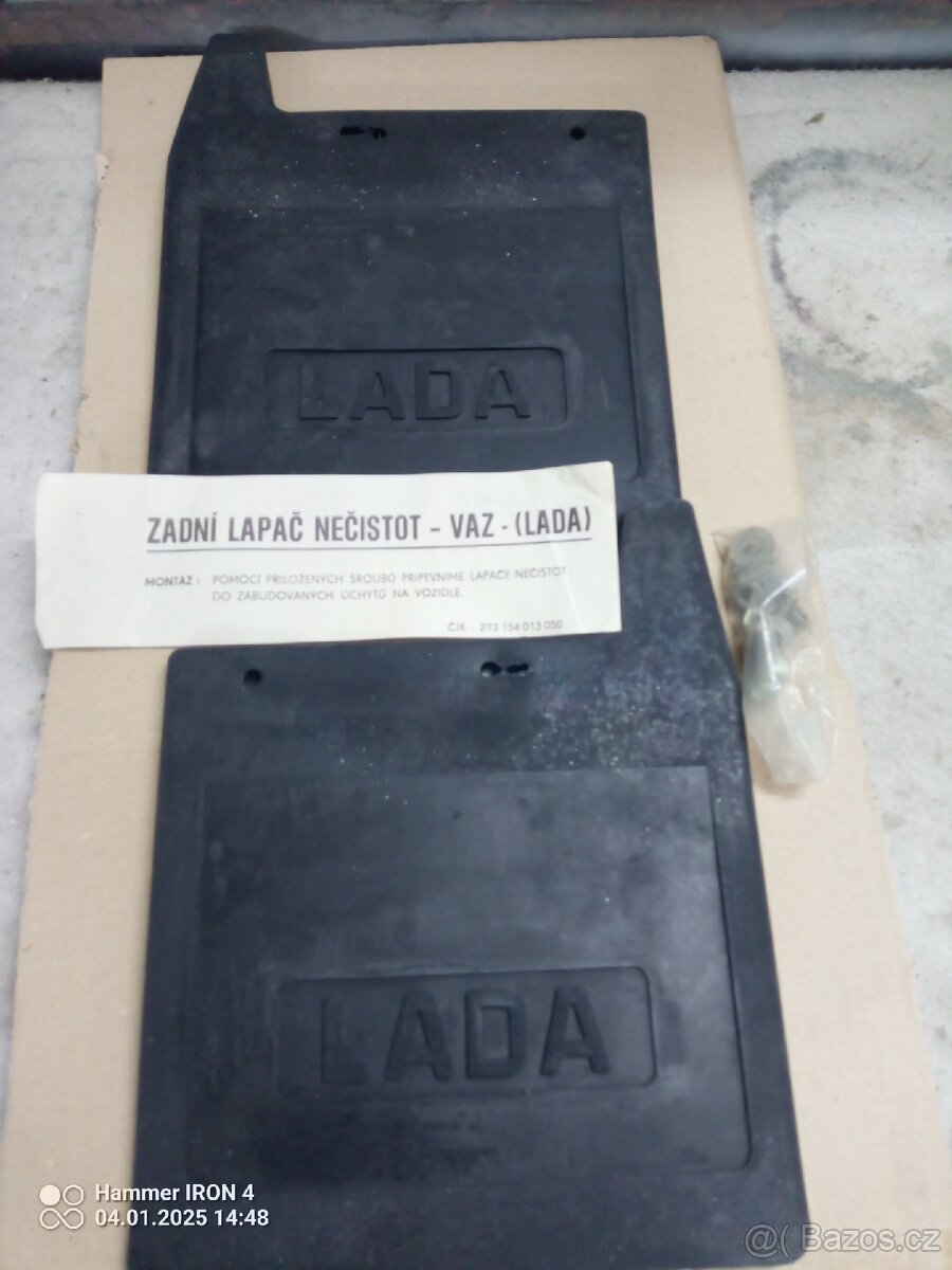 Zástěrky -lapace