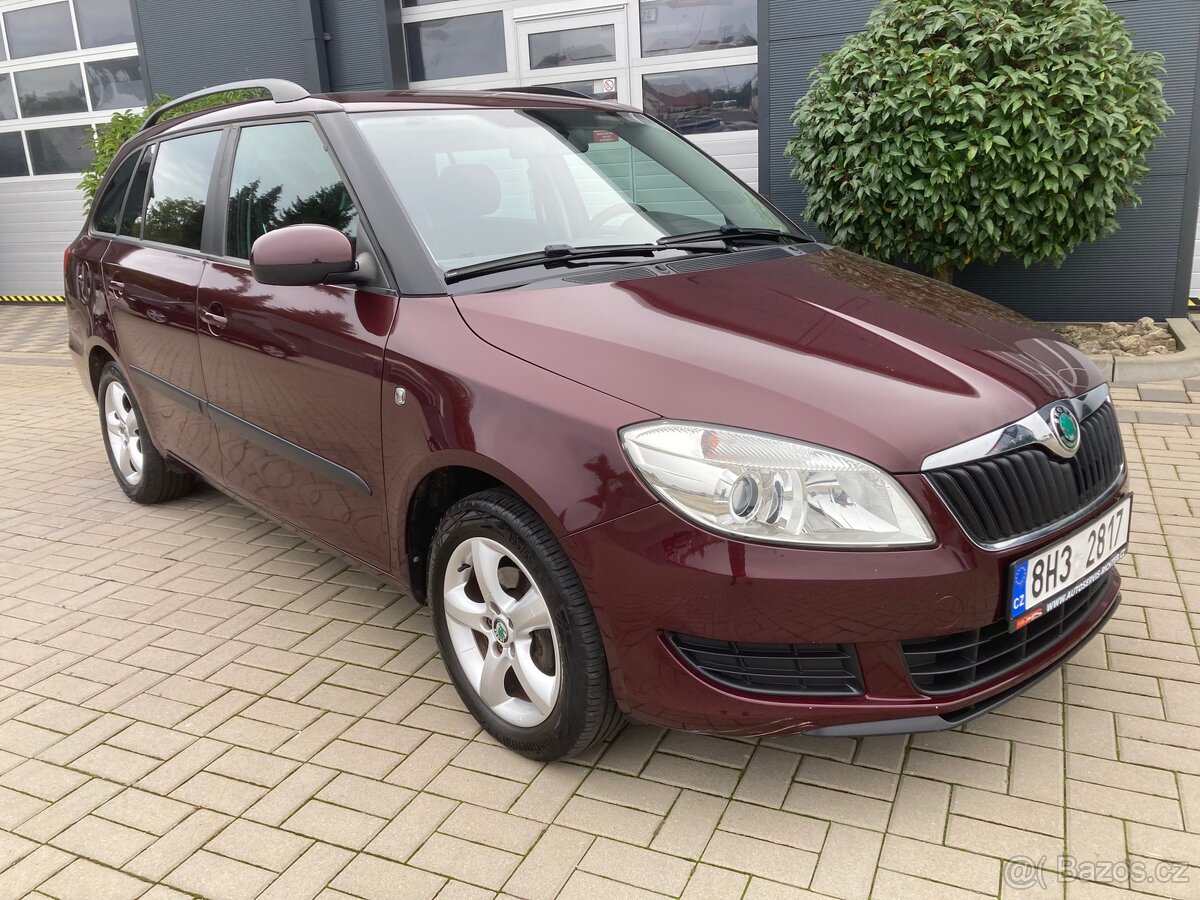 Škoda Fabia 2 combi 1,2 TSI combi - v zachovalém stavu