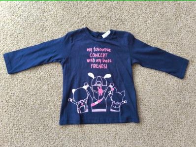 Dětské tričko zn. Benetton, vel. 68