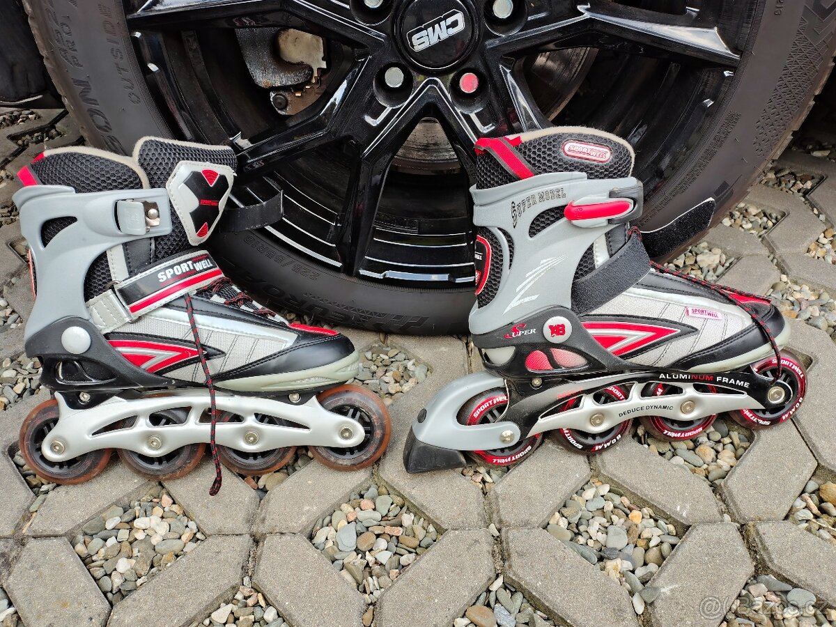 Kolečkové brusle dámské 39