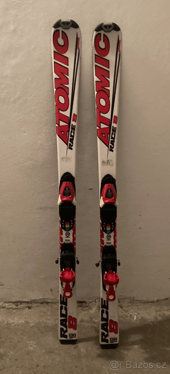 Dětské lyže Atomic, delka 130 cm