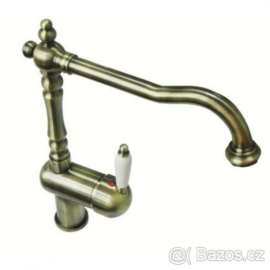 Retro dřezová baterie páková