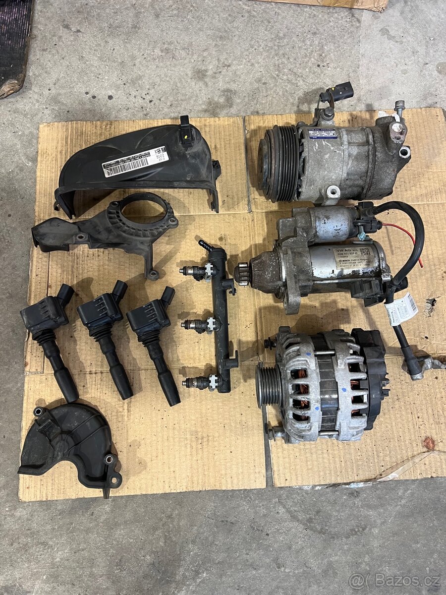 alternátor kompresor startér Škoda 1.0mpi