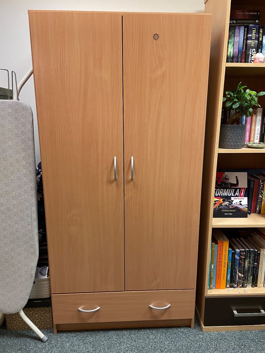 Skříň policová BEST buk