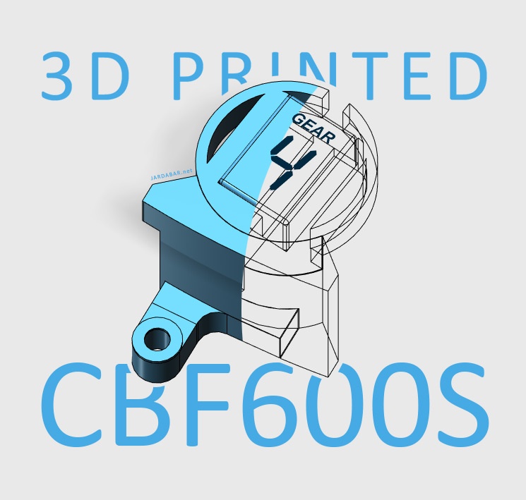 Držák indikátoru řazení Honda CBF600S, CBF1000 - nový