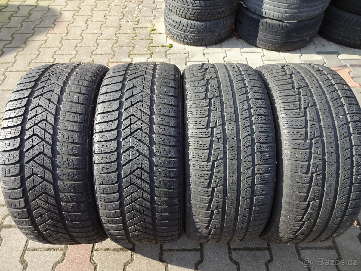 4x zimní pneu 245/40/18 - vzorek 90% - mohu obout