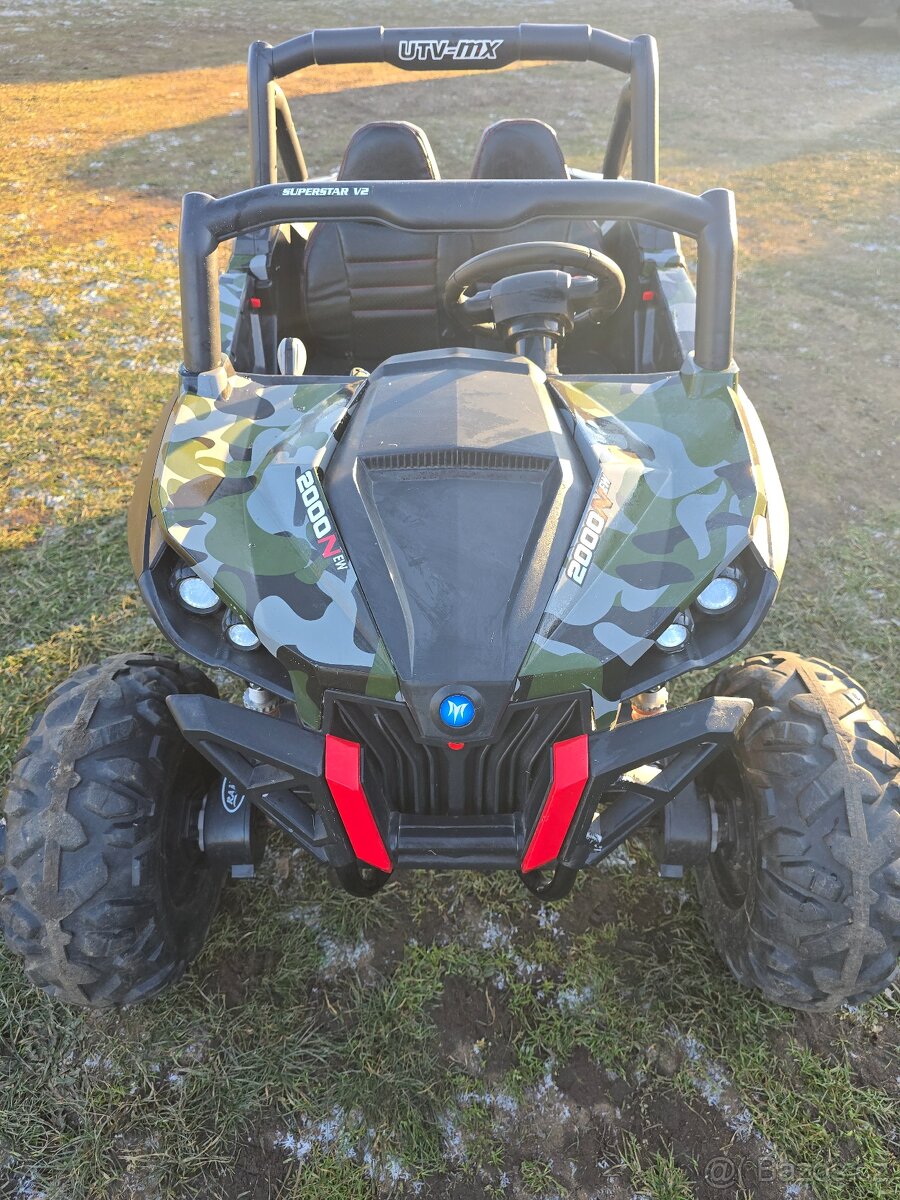 Dětská elektrická buggy 4x4 s dálkovým ovladačem