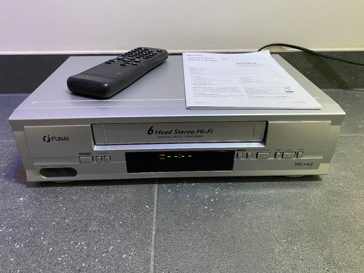 Zánovní videorekordér FUNAI 27D-860 v TOP stavu