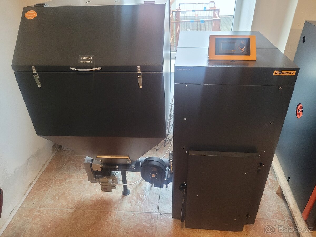 Nový automatický kotel Benekov B20