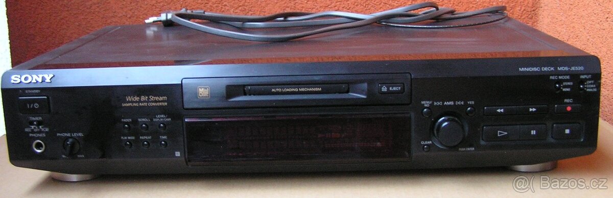 Sony Minidisk Deck MDS-JE520