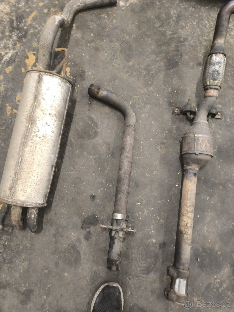 Celopruchozí výfuk 1.9tdi 81kw