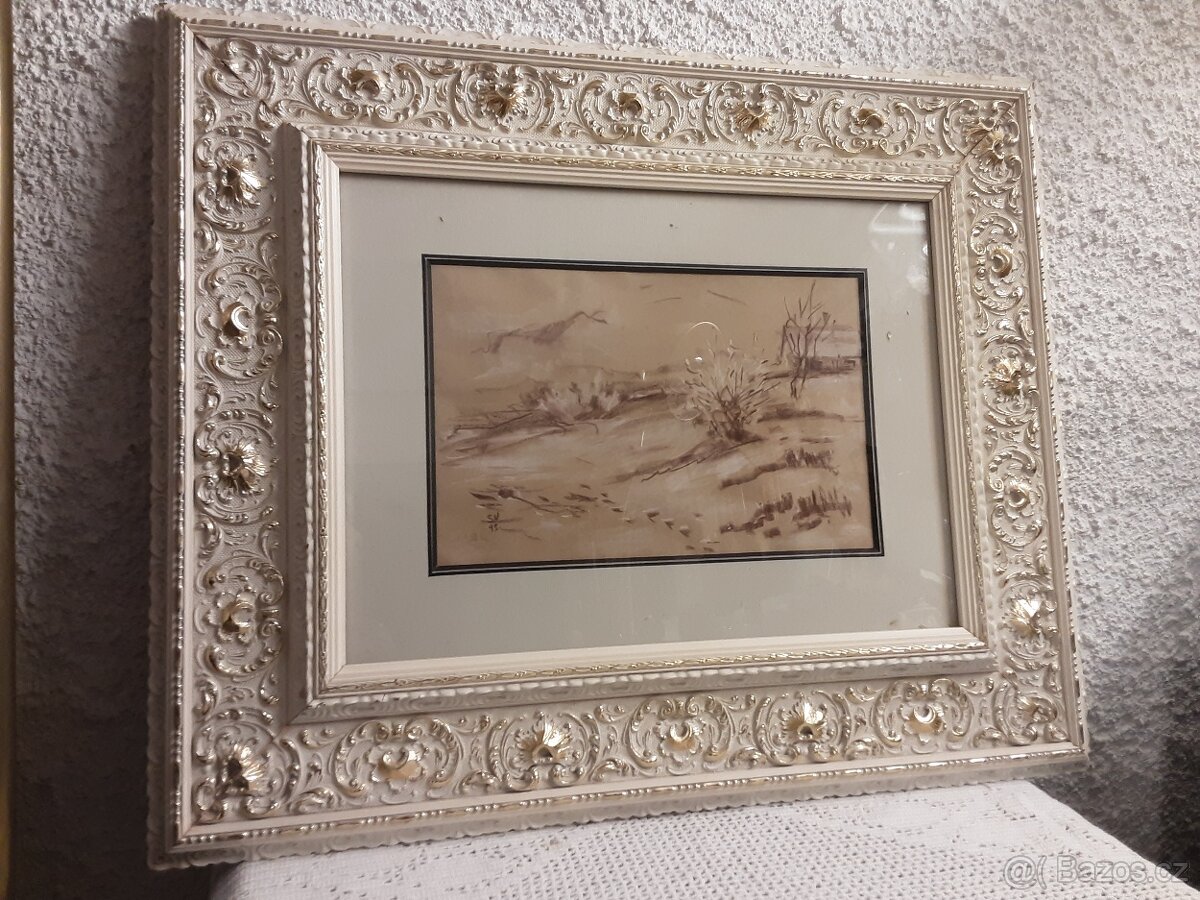 Obraz - zimní scéna