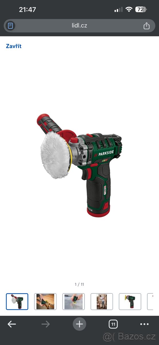 Aku leštička PAAP 12 E5