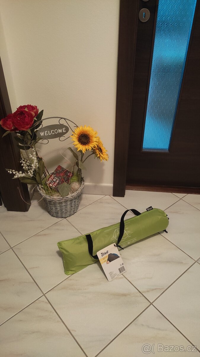 Plážový stan zn. Lidl, barva šedo modrá