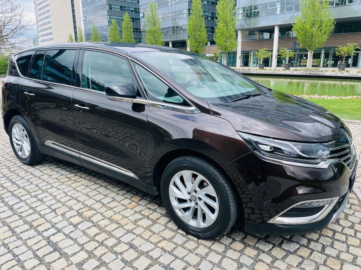 Renault Espace 1.6dC 96KW MANUÁL LED KAMERA SENZORY SERVISKA