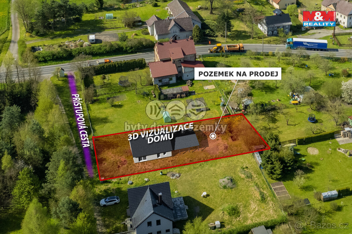 Prodej pozemku k bydlení, 877 m², Stružnice