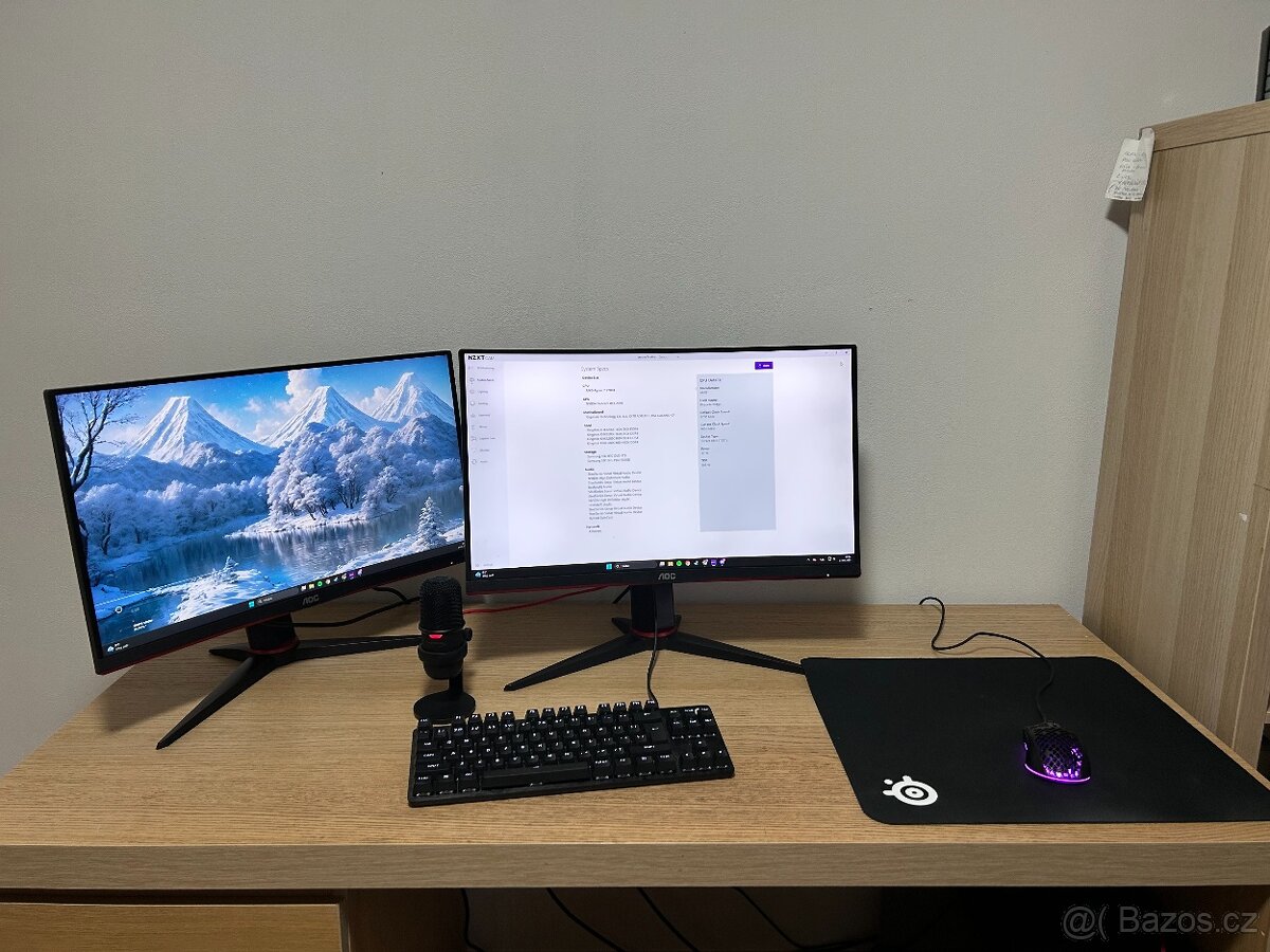 Herní pc setup