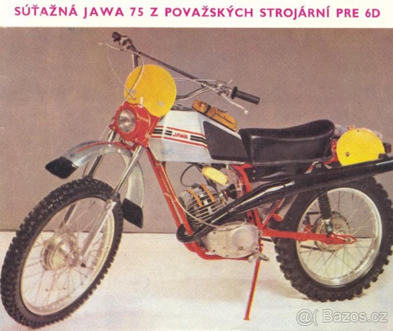 Jawa enduro soutěžní Tatran