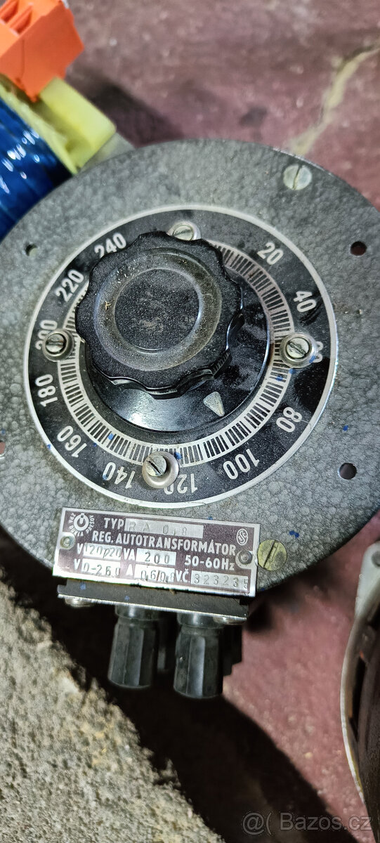 Regulační autotransformátor ZPA Dukla Prešov