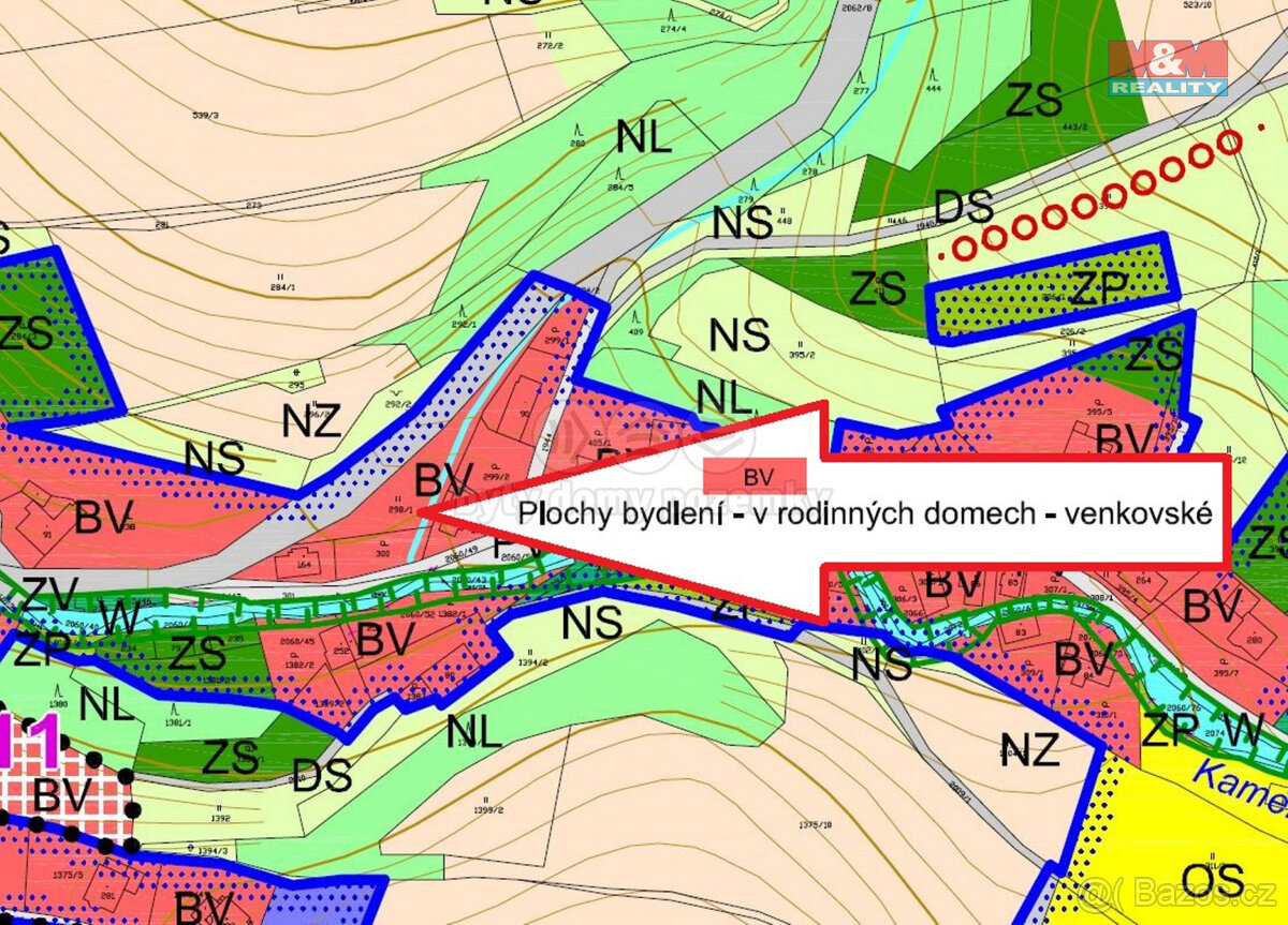 Prodej pozemku k bydlení, 1158 m², Dobré