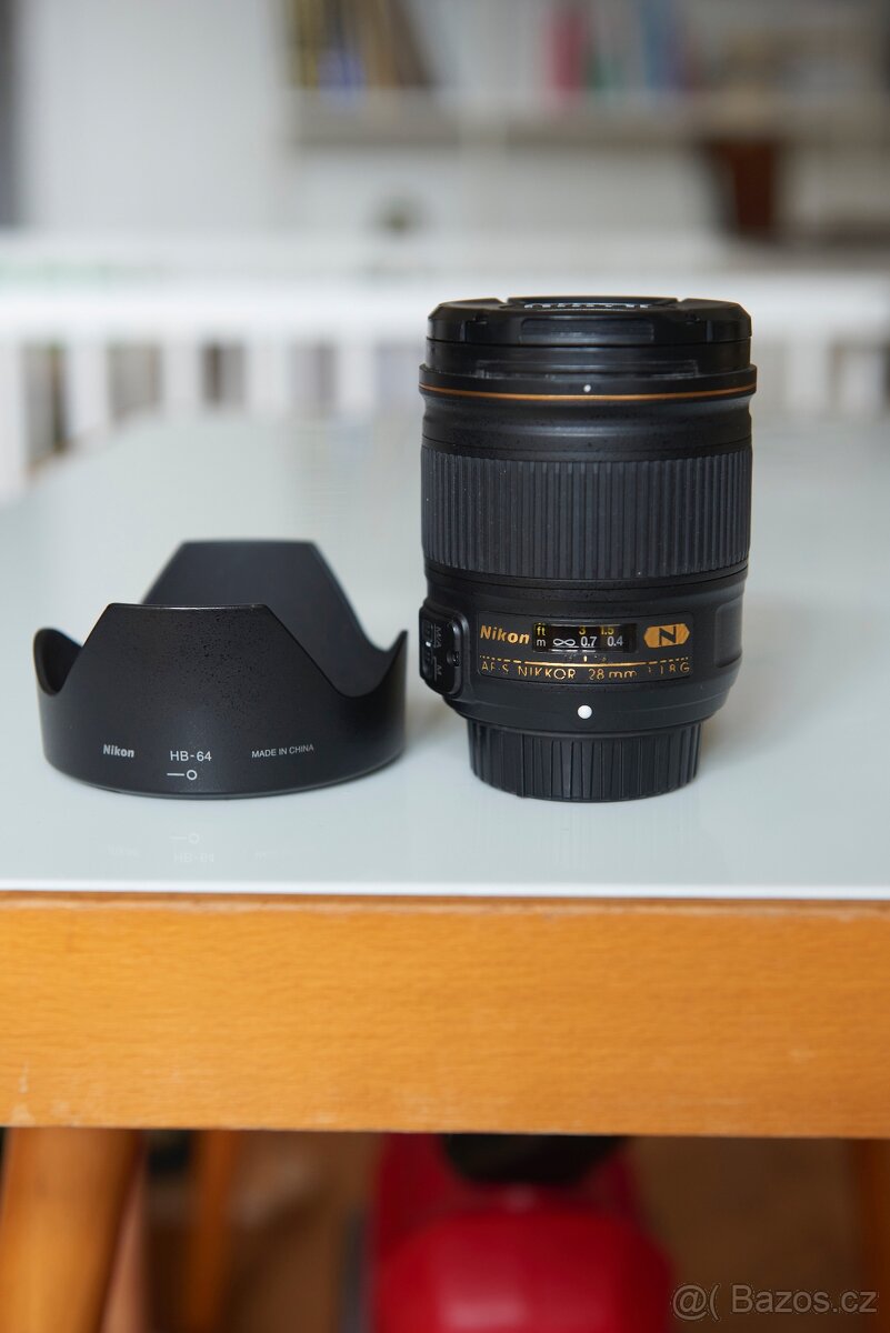 objektiv Nikon 28 mm f/1,8