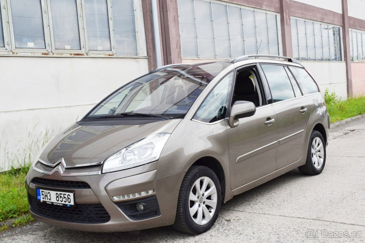 Citroën Grand C4 Picasso 1.6i 88KW LPG/7MÍST/2012/MAN/