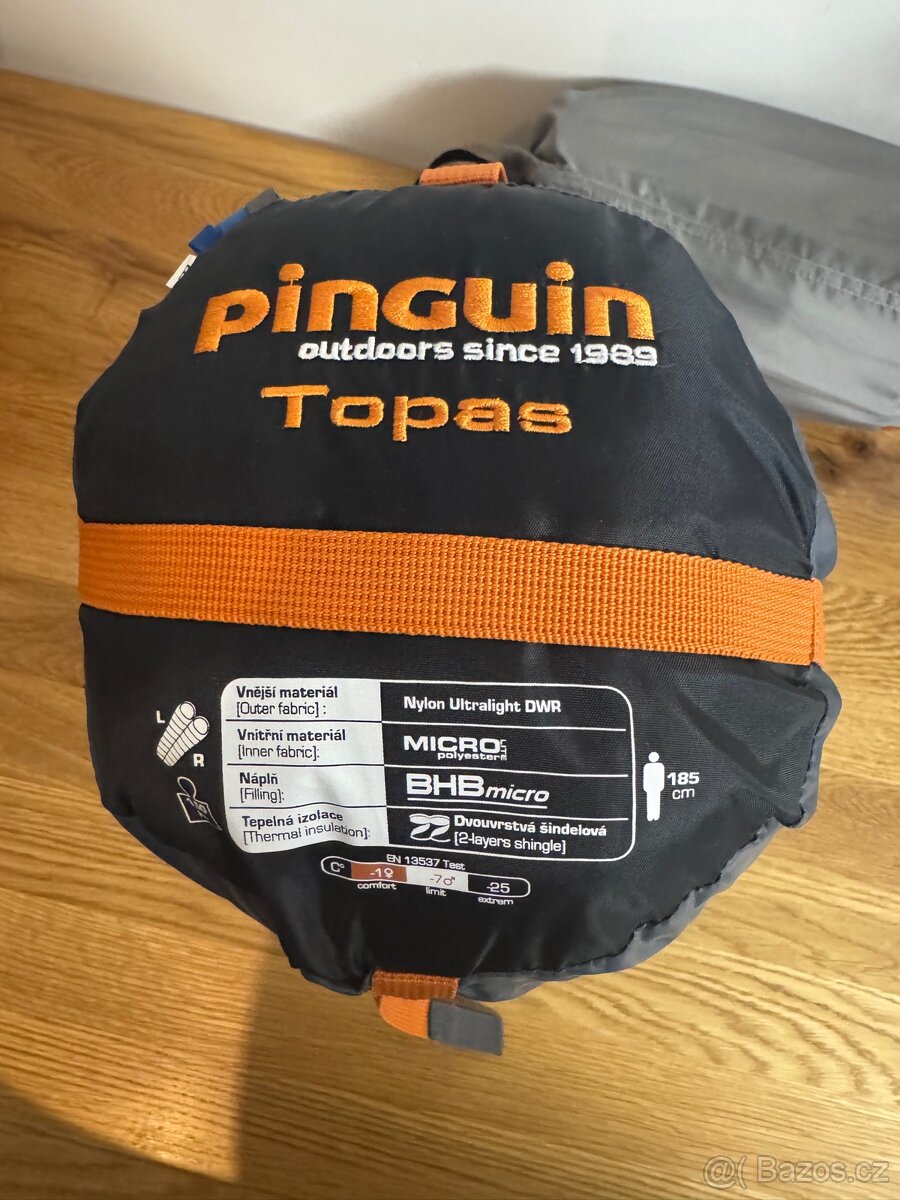Spacák Pinguin Topas 185cm