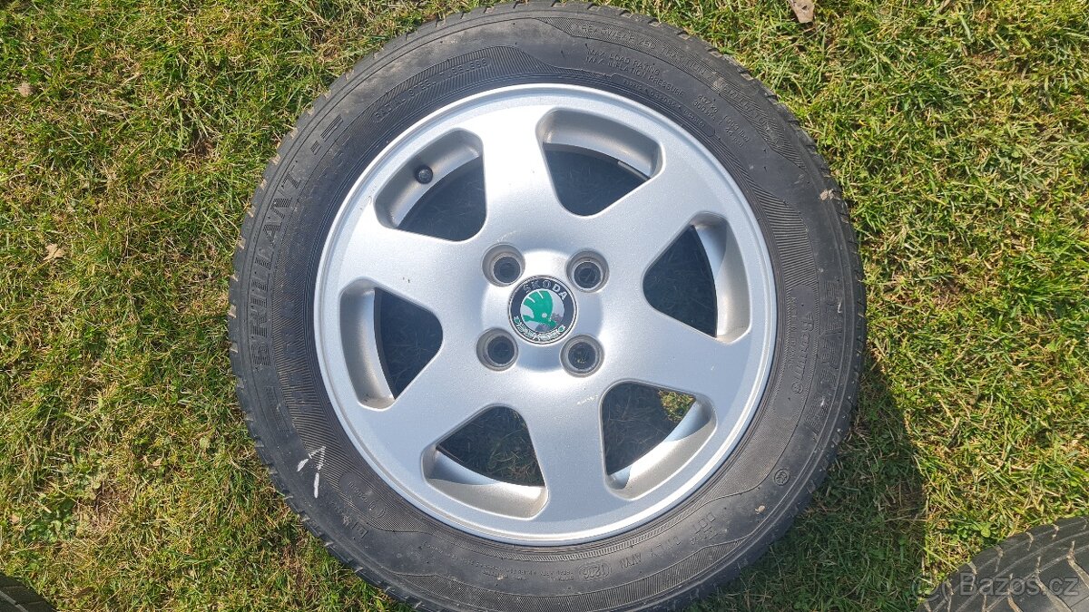 Litá kola 4×100 5,5J x R14 Borbet, Felicia