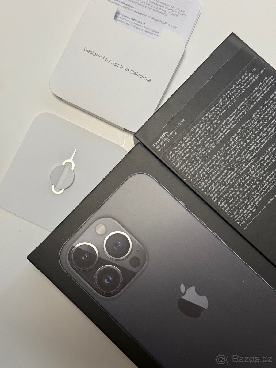 Krabička Apple iPhone 13 pro 128GB graphite