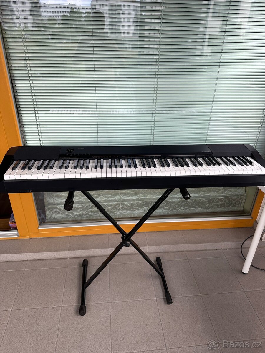 Digitální piano Casio CDP‑130BK – výborný stav