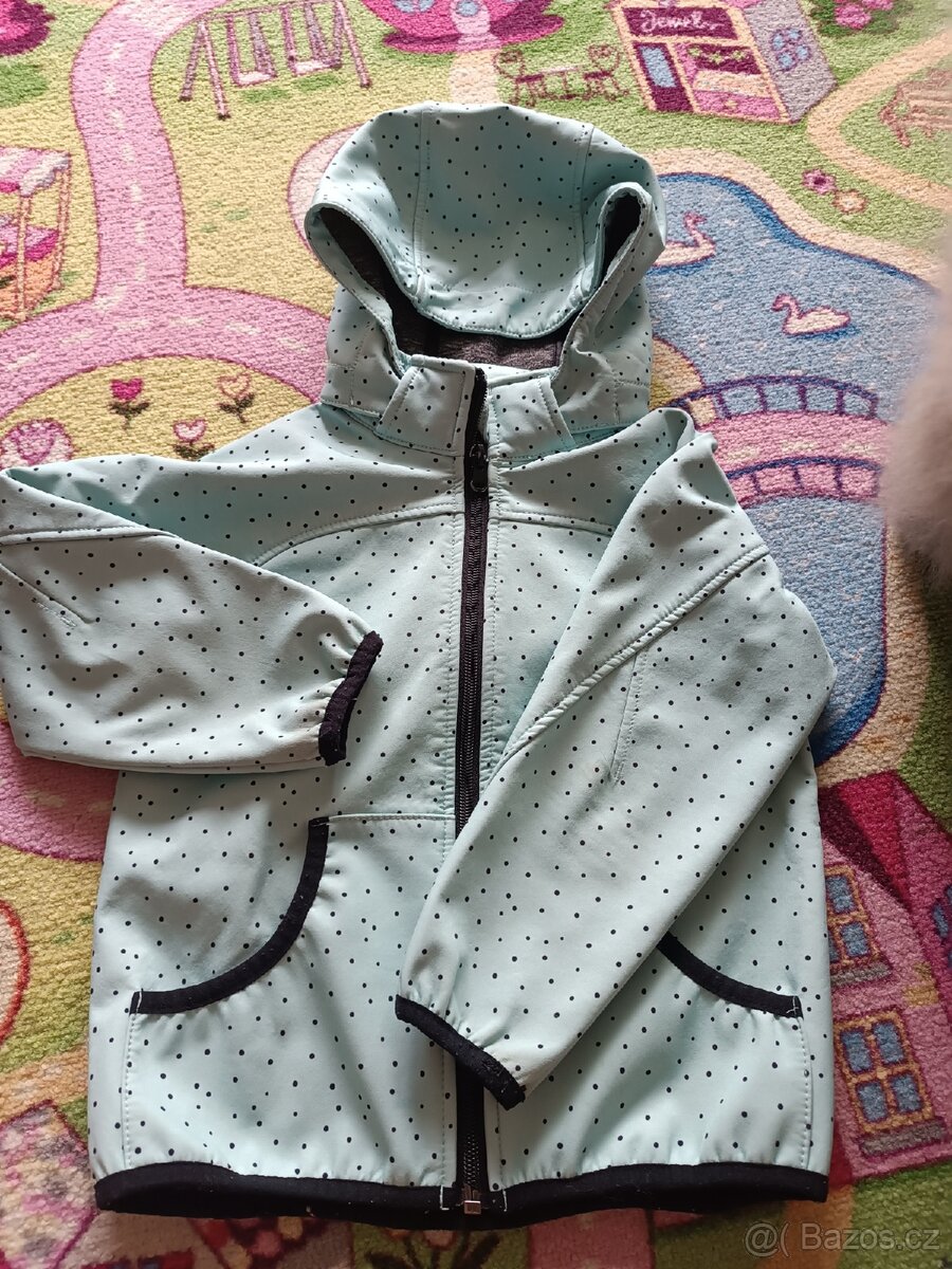 Softshellová bunda H&M - velikost 104