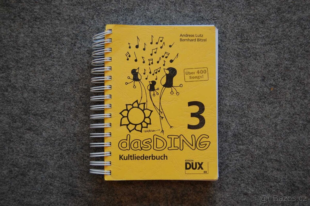 Das Ding 3 - veliký zpěvník 400 známých písniček pro kytaru