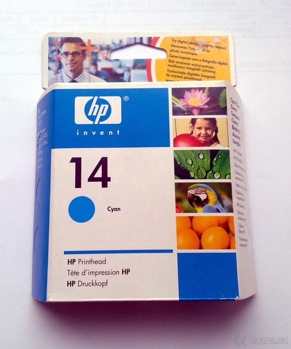 Tisková hlava HP 14"(C4129AE) - modrá/cyan