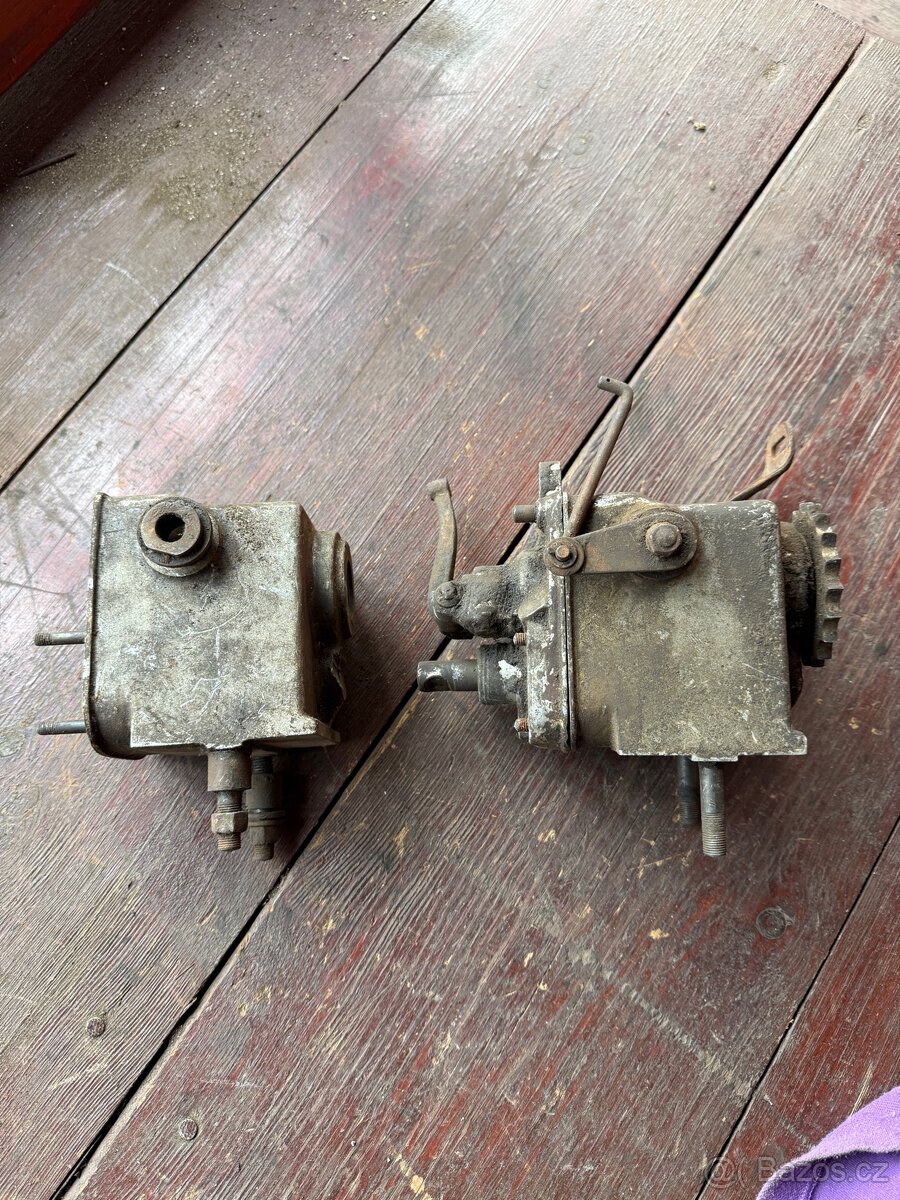 Jawa Speciál - kartéry převodovek