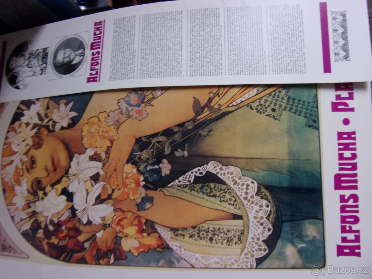 plakáty Mucha ..plus Slovanská epopej...1999 ...