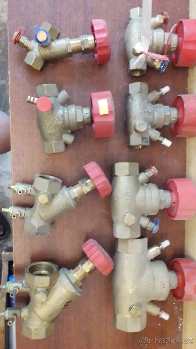 ventily ÚK vyvažovacie zn. Herz a ostatné