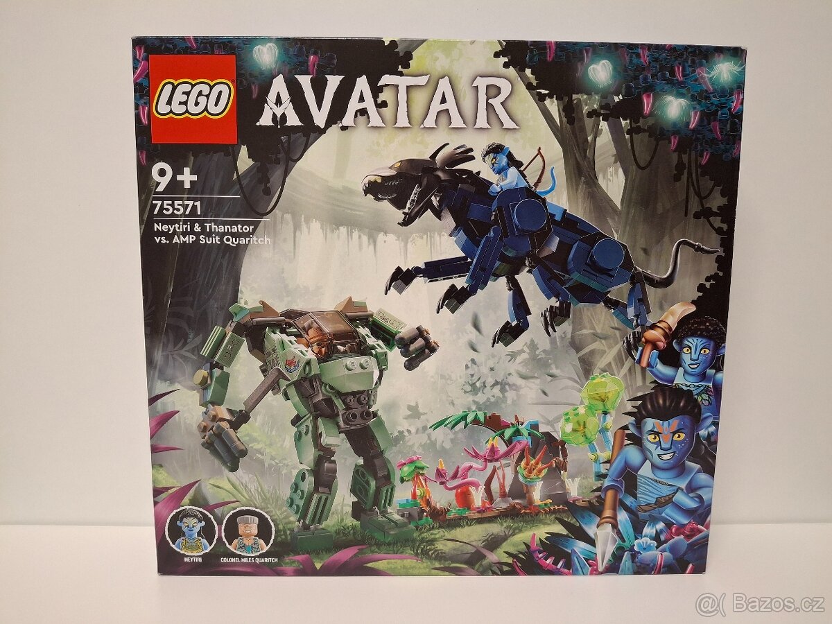 Lego 75571 Avatar Neytiri a thanator vs. Quaritch v AMP oble