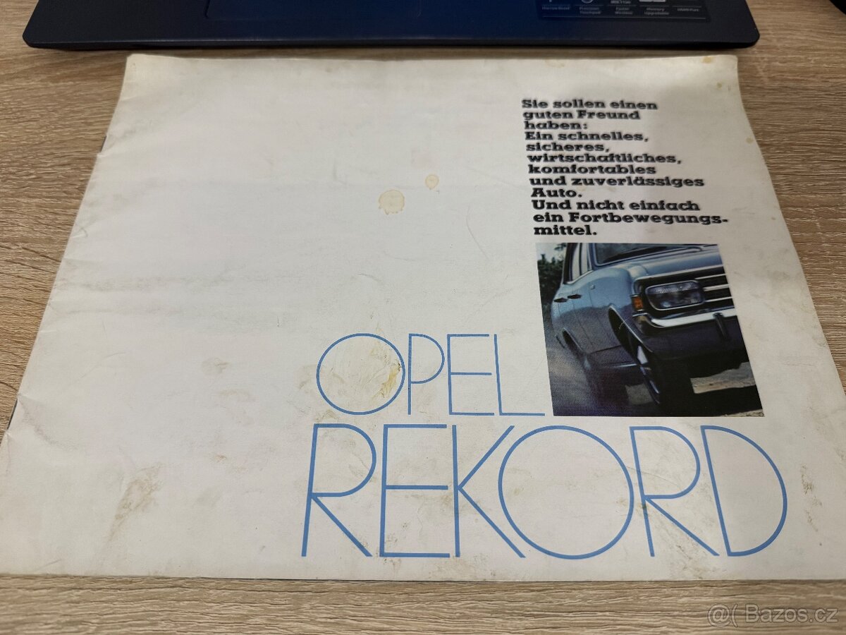 Prospekt Opel Rekord