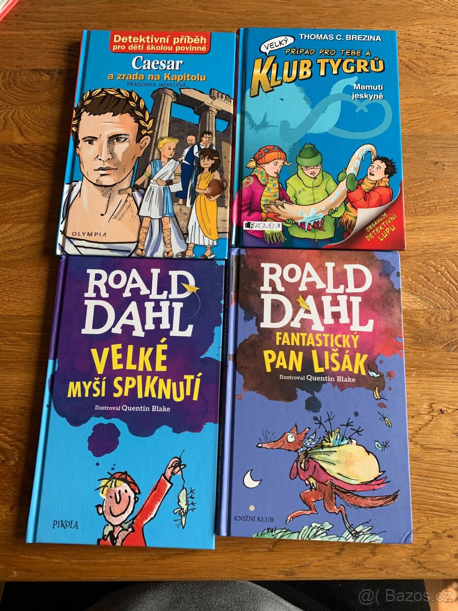 Dahl, Pan Lišák, spiknutí,Klub tygrů,Caesar