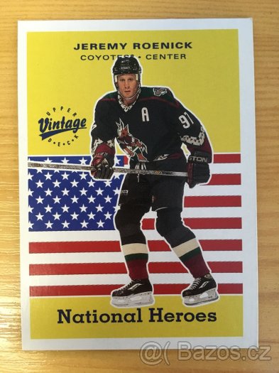 Hokejová karta 2000/2001 UPPER DECK Jeremy Roenick