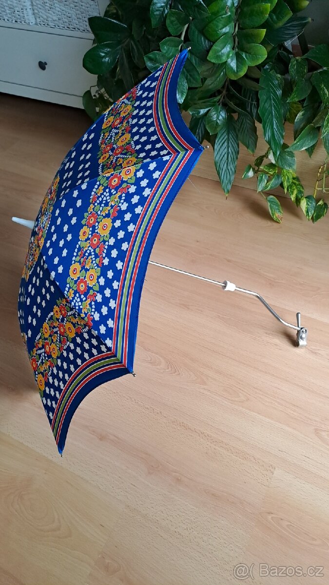 Retro- povlaky na kočárek,deky,deštník na kočárek,kšíry