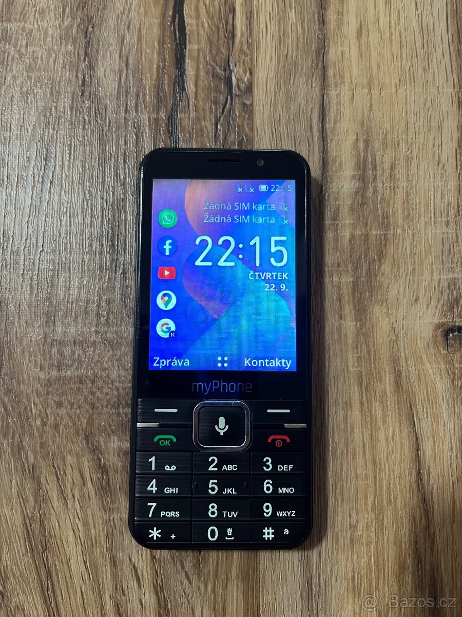 myPhone Up Smart LTE černá