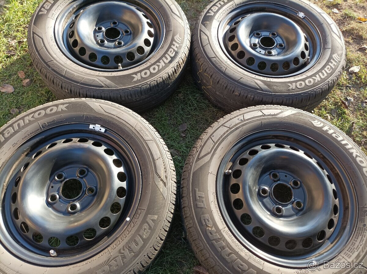 Letní sada VW T5 T6 5x120 R16 Hankook 205/65/16C