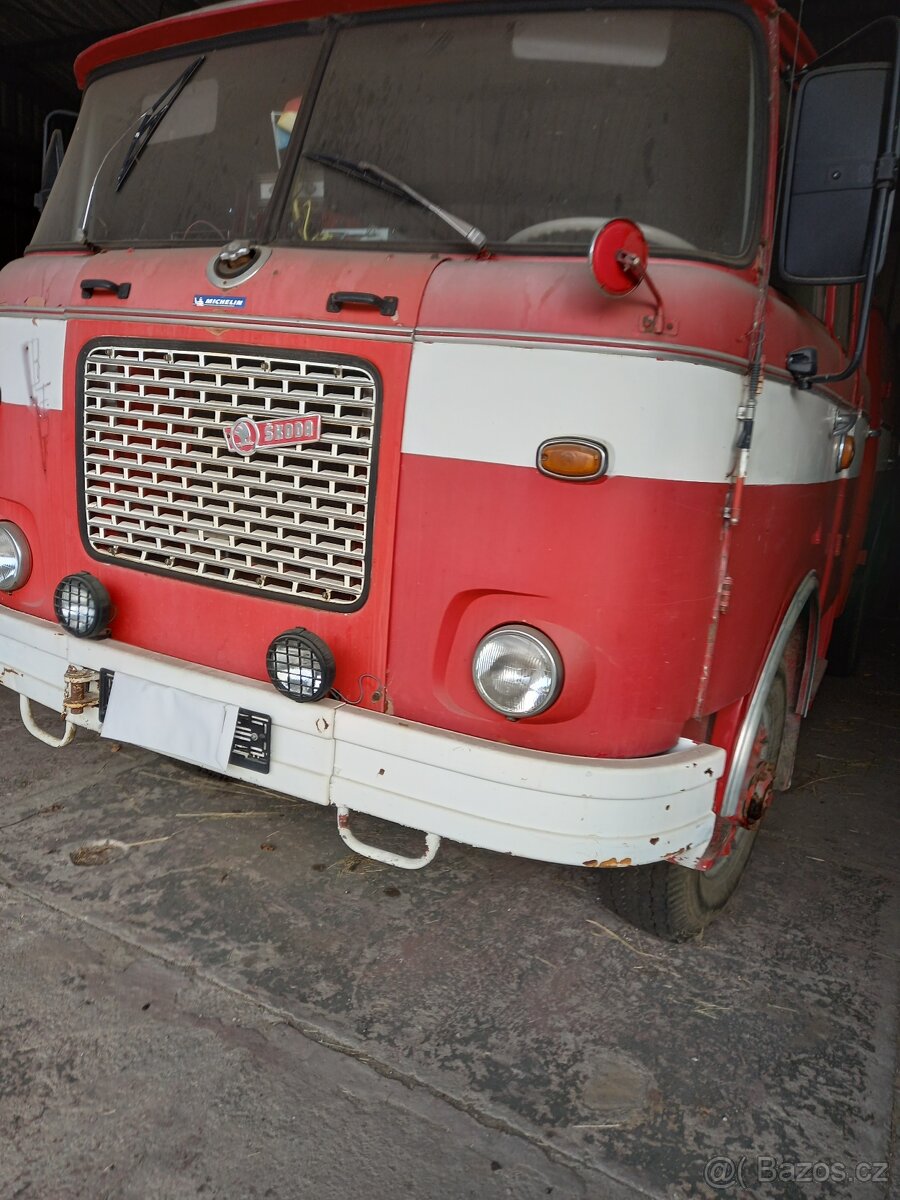 Hasičské (požární) vozidlo Škoda 706 RTHP 4x4