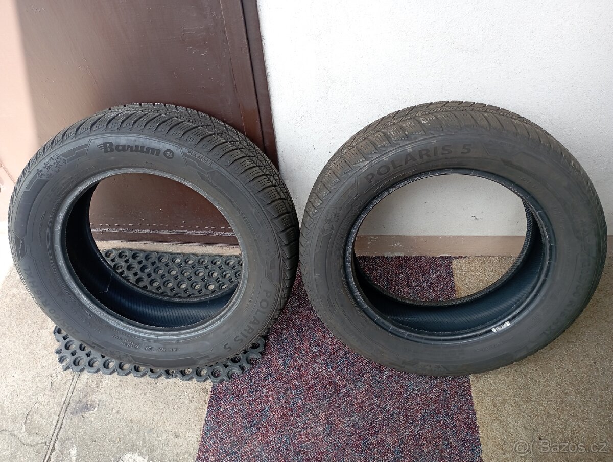 2x zimní pneumatiky Barum Polaris 205/60 R16 96H XL