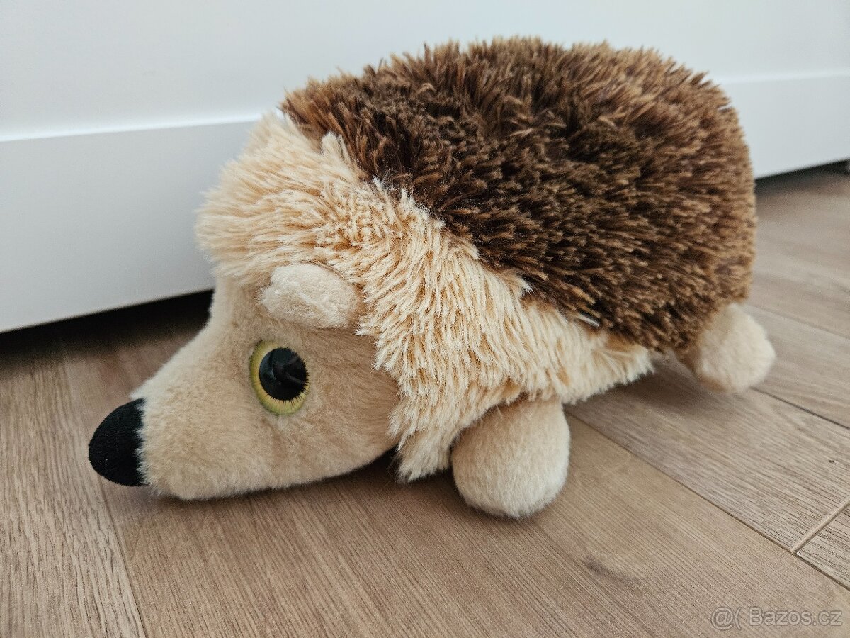 Nový plyšový heboučký ježek
