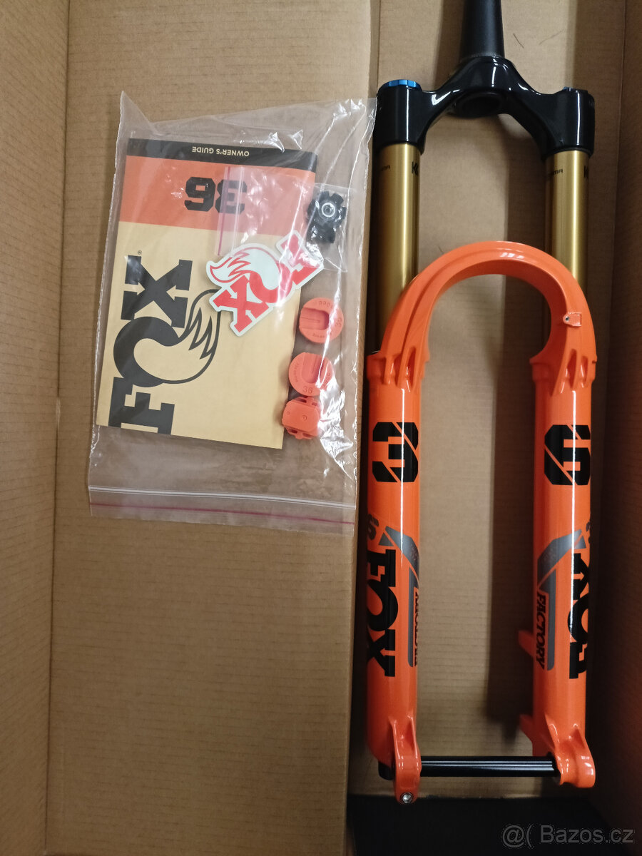 Nová vidlice Fox 36 Factory GRIP X 160 mm 29“ Tapered Boost