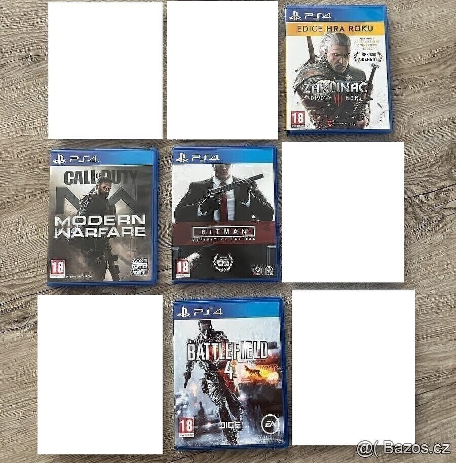 PS4 a PS5 hry všeho druhu